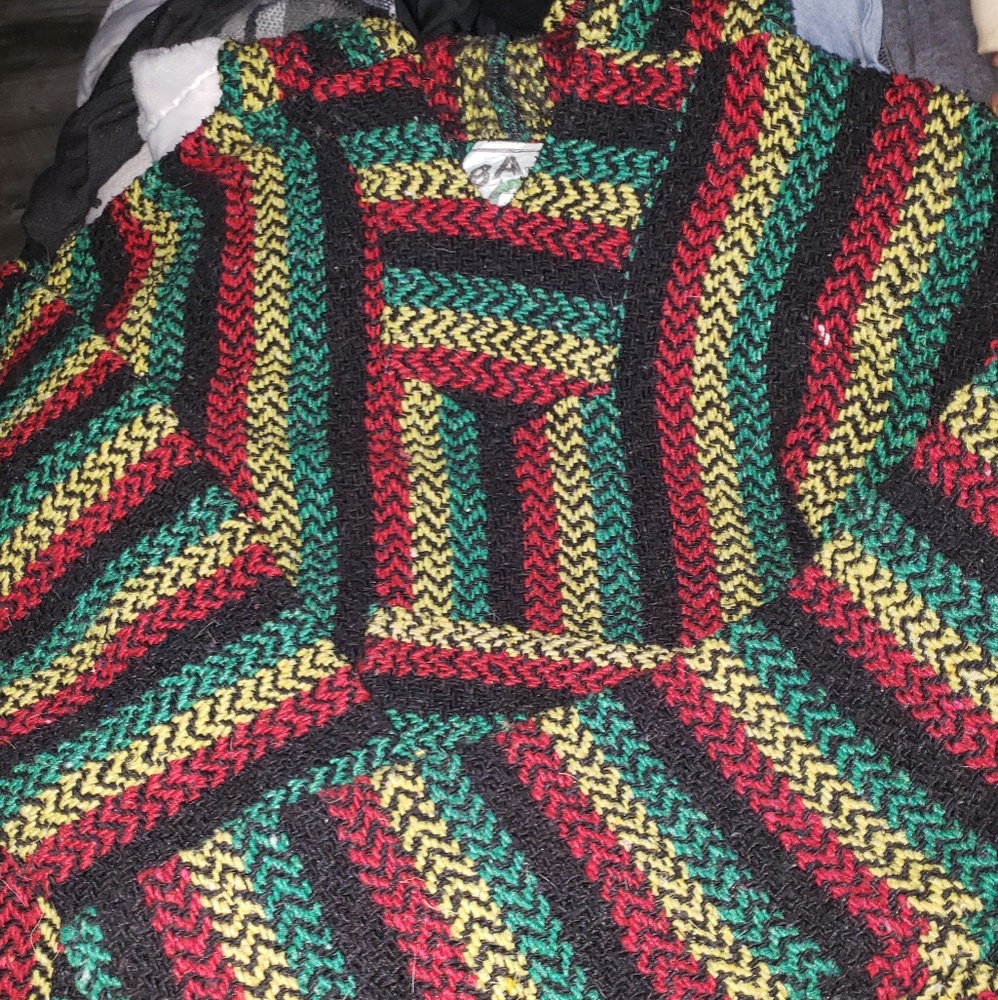 Vibrant colored hoodie